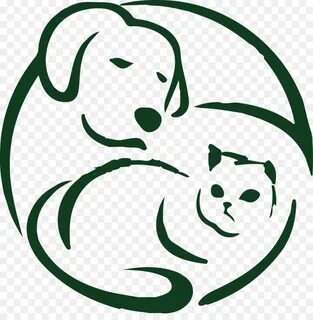 Cat dog green