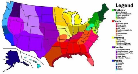 New regions