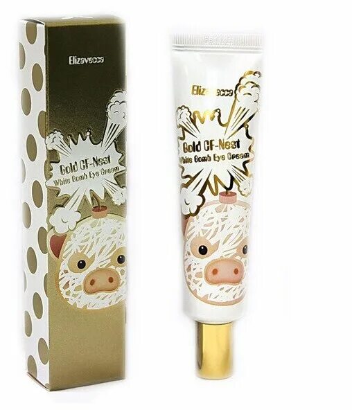 Gold cf. Elizavecca Gold CF-Nest White Bomb Eye Cream. Elizavecca крем для кожи вокруг глаз Gold CF-Nest White Bomb Eye Cream, 30. ЕЛЗ CF-Nest крем Gold CF Nest White Bomb Eye Cream. [Elizavecca] крем для глаз осветление/Ласточкино гнездо Gold CF-Nest White Bomb, 30 мл.