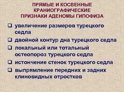 Аденома у женщин симптомы