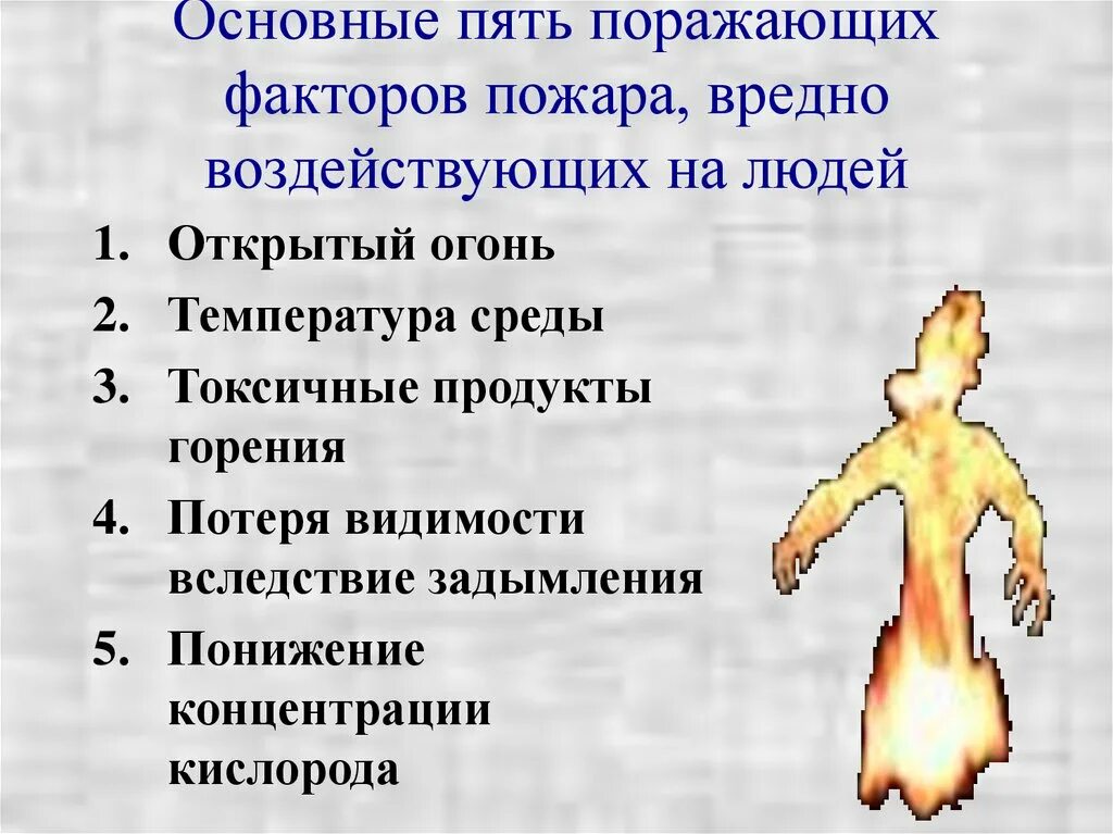 Воздействие продуктов горения. Пять основных поражающих факторов пожара. Основные факторы пожара. Основной поражающий фактор пожара. Опасные факторы пожара воздействующие на людей.