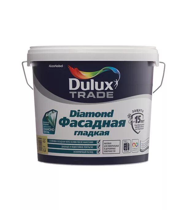 Фасадная краска Mineral strong (водно-дисперсионная) 2.7. Dulux Diamond фасадная. Водно-дисперсионная краска Delux. Краска фасадная Dulux trade Diamond гладкая база BW 2,5л. Краски водно дисперсионные dulux