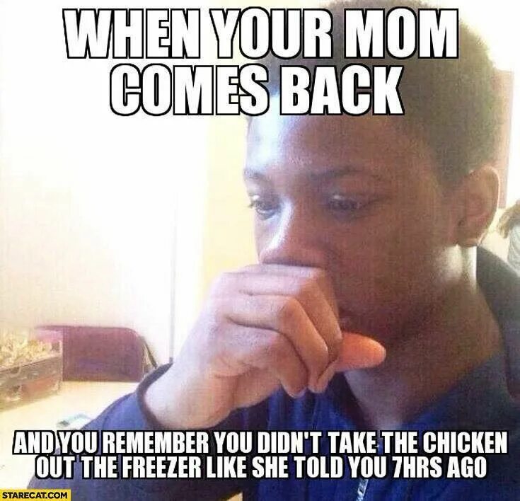When my mother came