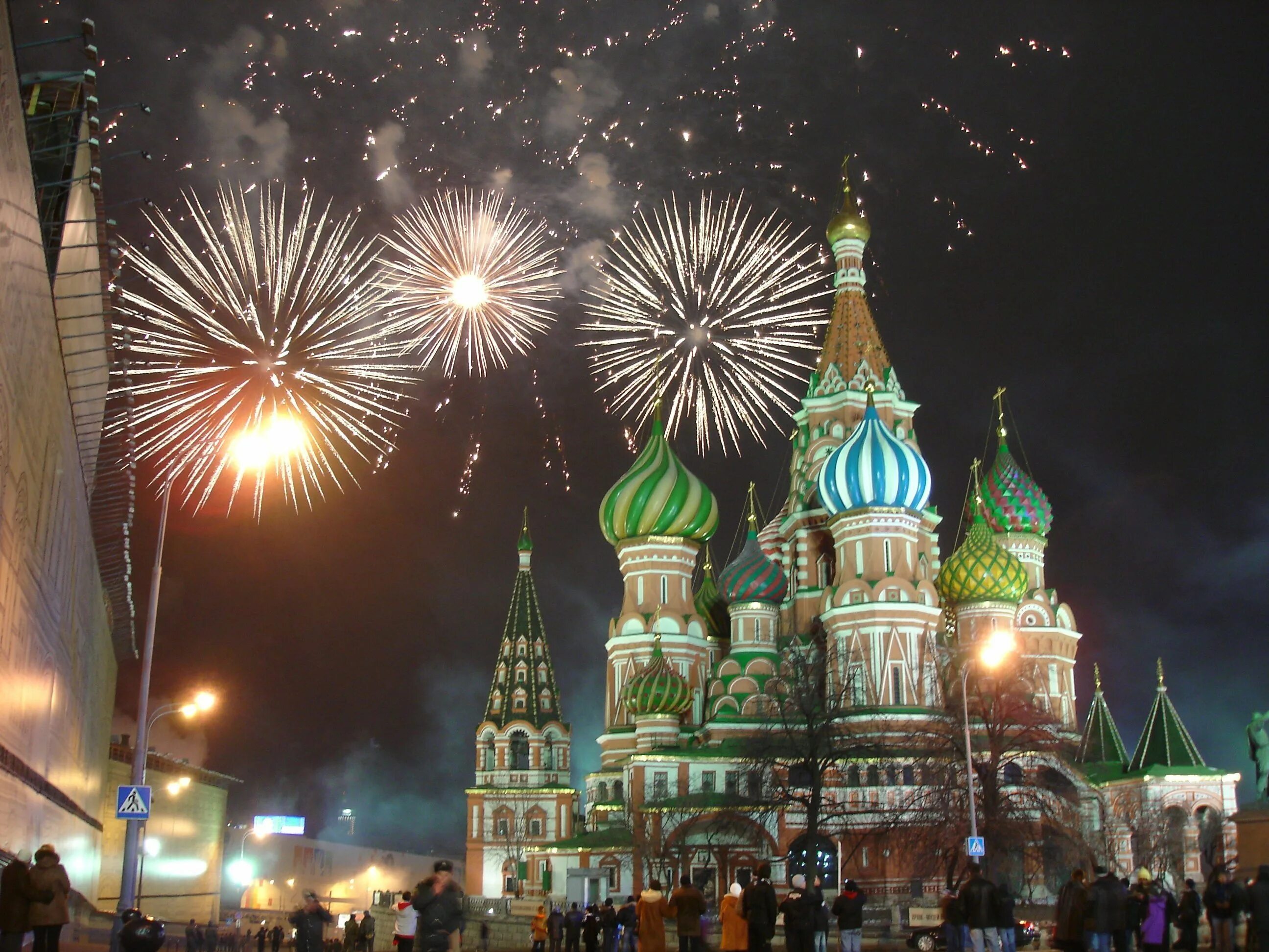Москва кремль новый год
