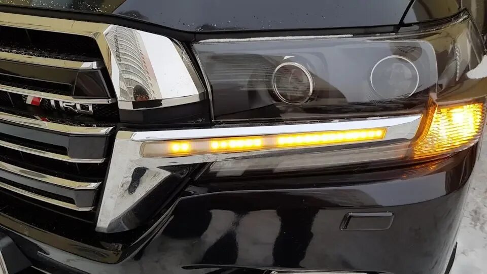 Как снять фару крузер 200 Toyota Land Cruiser 200 тюнинг фар, установка Bibxenon Hella 3R, чернение фар по