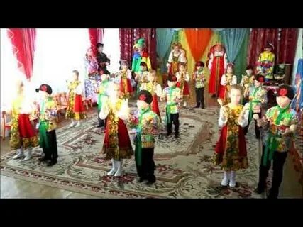 Танец ложкарей в детском саду