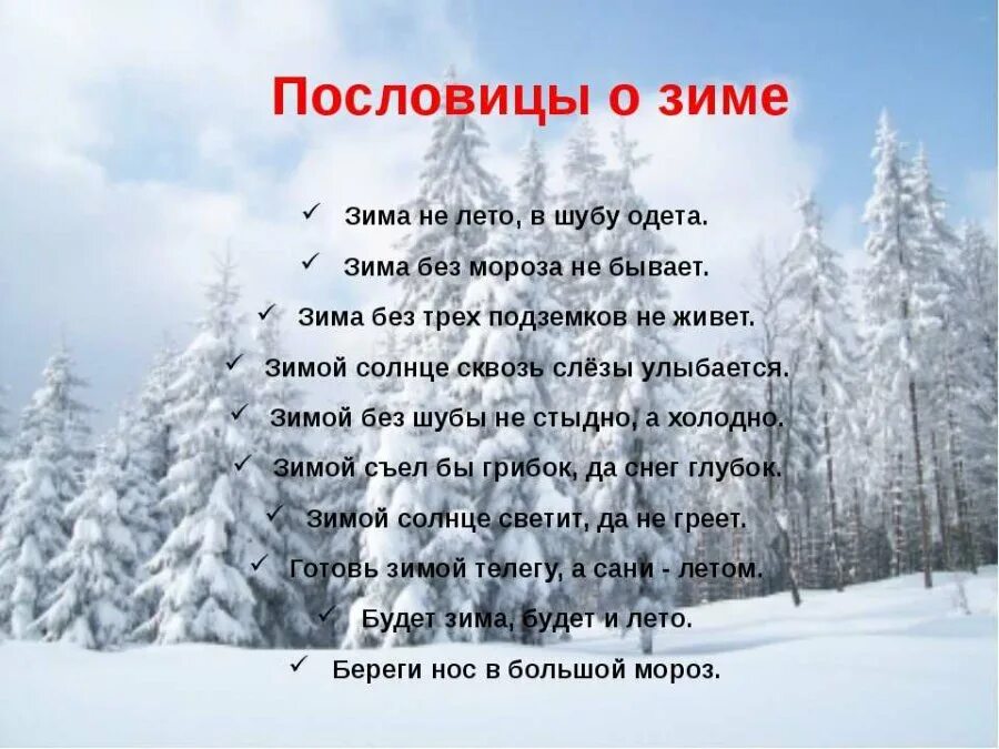 В году 2 раза зимы