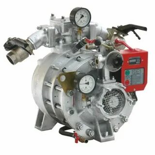Вакуумный насос пожарного автомобиля