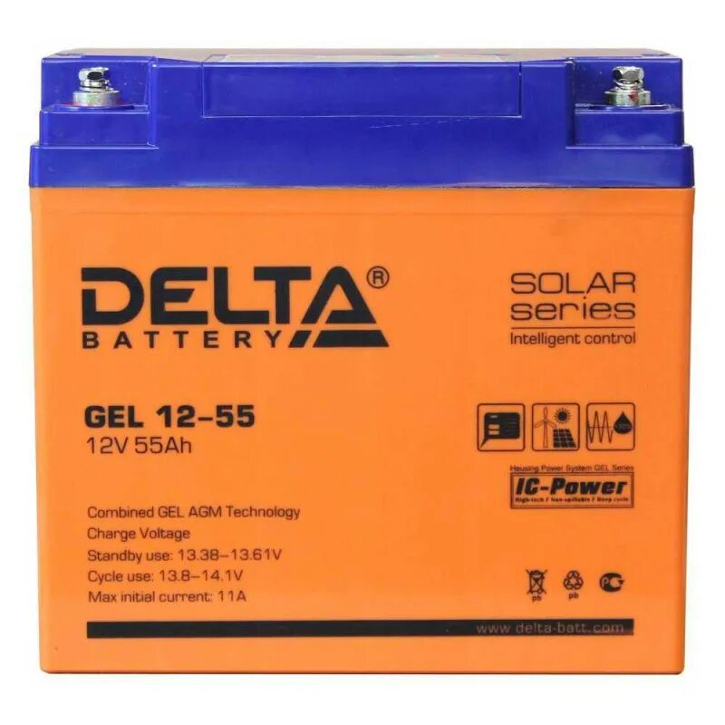 Аккумулятор для машины 12 вольт. Гелевый аккумулятор Delta Gel 12-55. Аккумуляторная батарея Delta Gel 12-55 (12v / 55ah). Аккумулятор Belta 12 вольт. Аккумуляторная батарея Delta Gel 12-200.