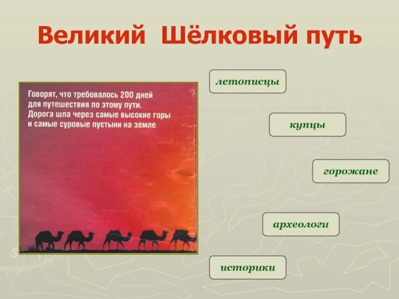 Шелковый путь сообщение. Великий шелковый путь товары. великий шёлковый путь презентация. сообщение о великом шелковом пути. шелковый путь купцы.