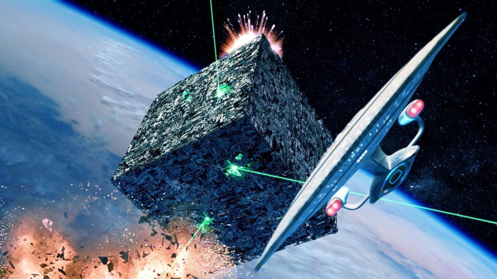 Как назывался космический корабль путешествие. Космические корабли Стартрек. USS Enterprise NCC-1701. Star Trek next Generation корабль. Борг космический корабль.