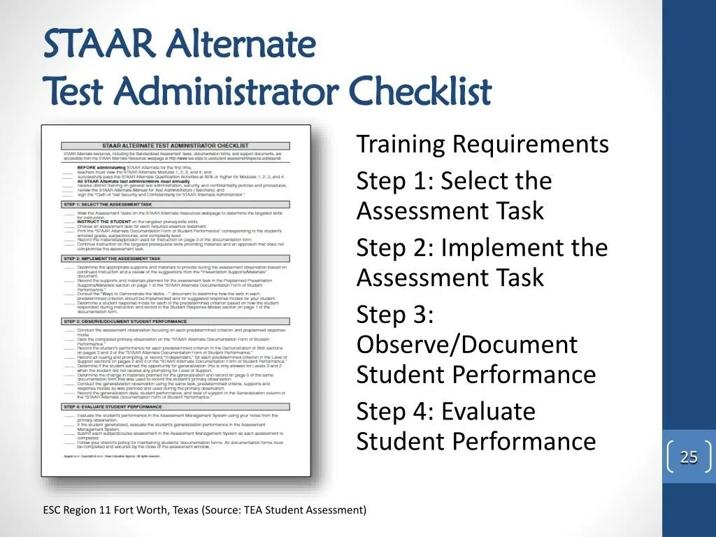 Alternative tests