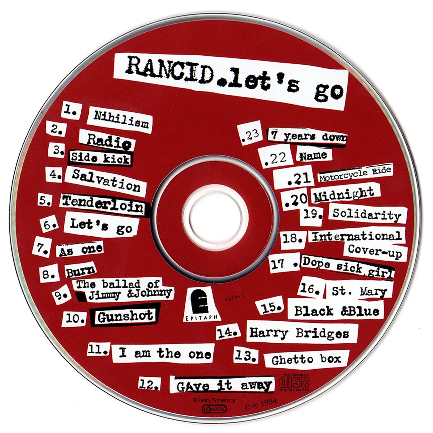 1986 - gone to earth. Dance power 3 1996 flac. Cd go 2. 24. Rancid album 2023.