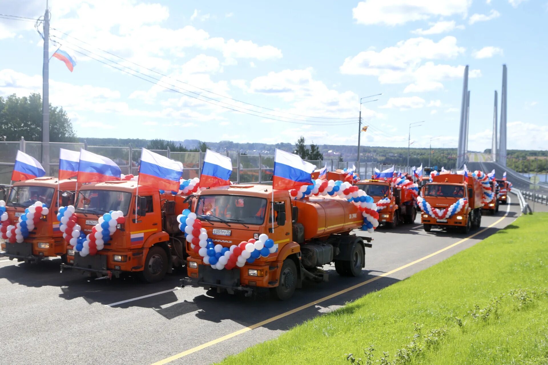 Открытие моста в череповце 10