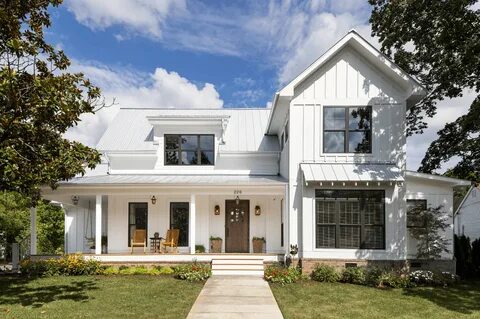 White Painted House. 