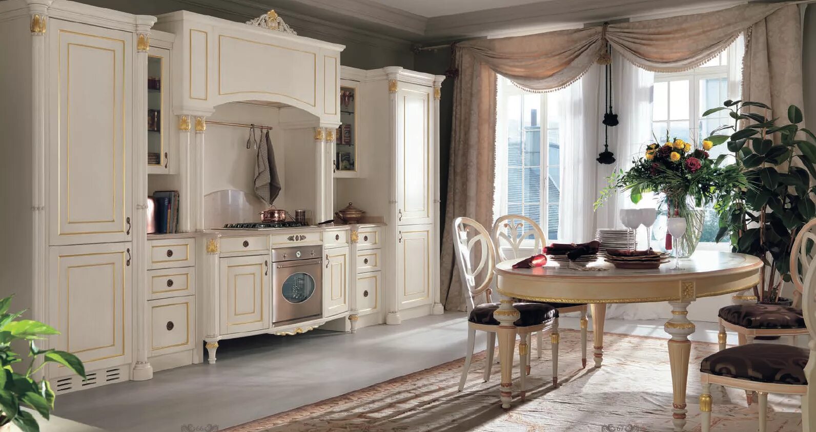 Кухня FMF La Fenice из Италии, купить итальянскую кухню FMF La Fenice в Москве