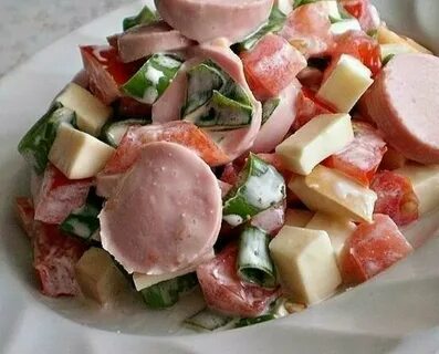 Майонез колбаса сыр