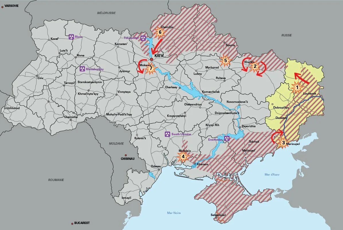 Территория украины освобожденная российскими войсками