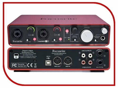 Focusrite Scarlett Solo 3nd Gen Драйвер