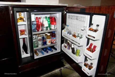 Мини бары в отелях