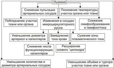 Последствия ишемии