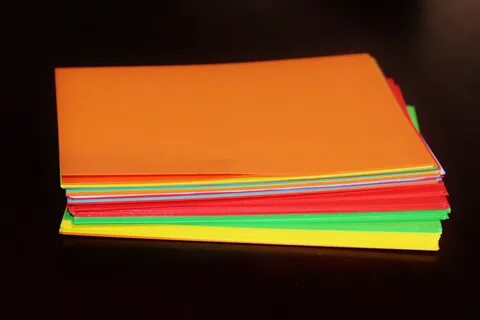 Colorful papers