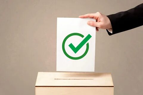 Девушка залила урну с избирательными бюллетенями