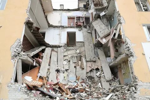 Место разрушение