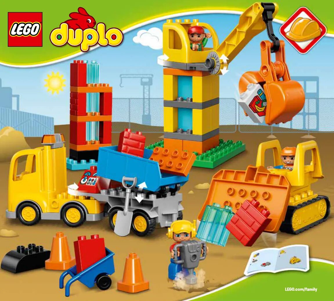 Duplo инструкции. Лего дупло 10813. lego 10813. лего 10813. lego duplo стройка.