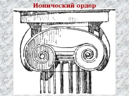 Капитель ионического ордера