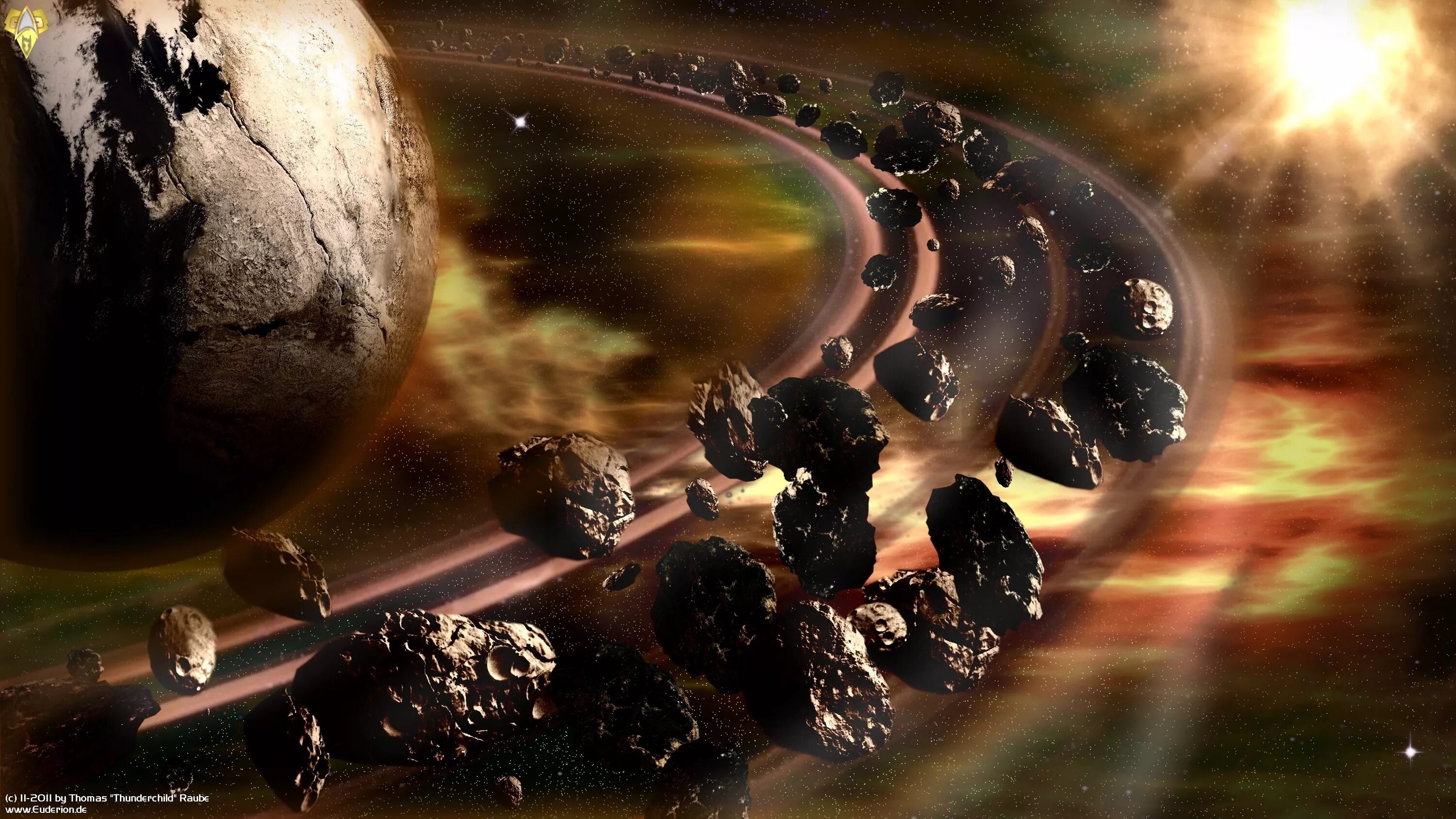 Сколько живых планет. Пояс астероидов Планета Фаэтон. Пояс астероидов Марс Юпитер. Пояс астероидов Фаэтон НАСА. Кольцо астероидов в солнечной системе.