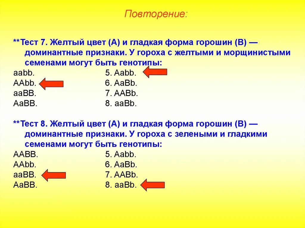 Генотип гороха с желтыми морщинистыми семенами. Генотип гороха с желтой окраской и морщинистой формой семян AABB. Доминантный признак желтой окраски семян гороха. Генотип желтого гладкого гороха. Задача у гороха желтая окраска семян.