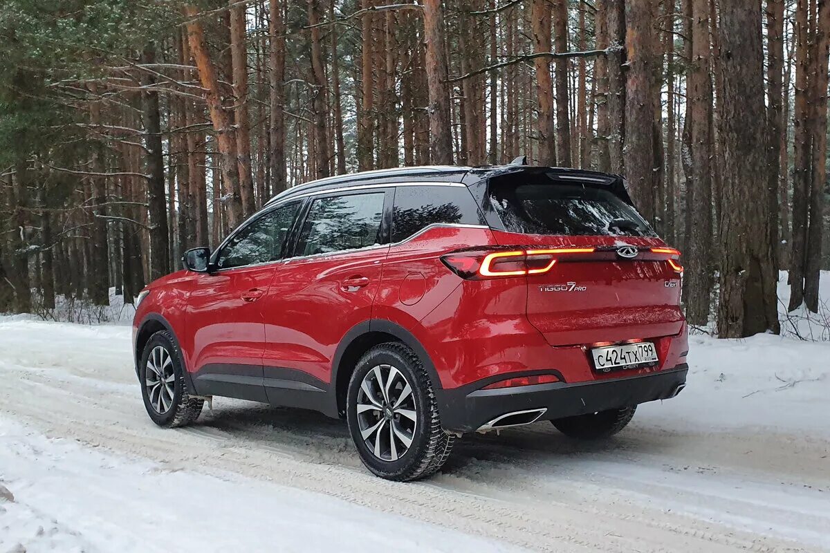 Chery tiggo 7 тест