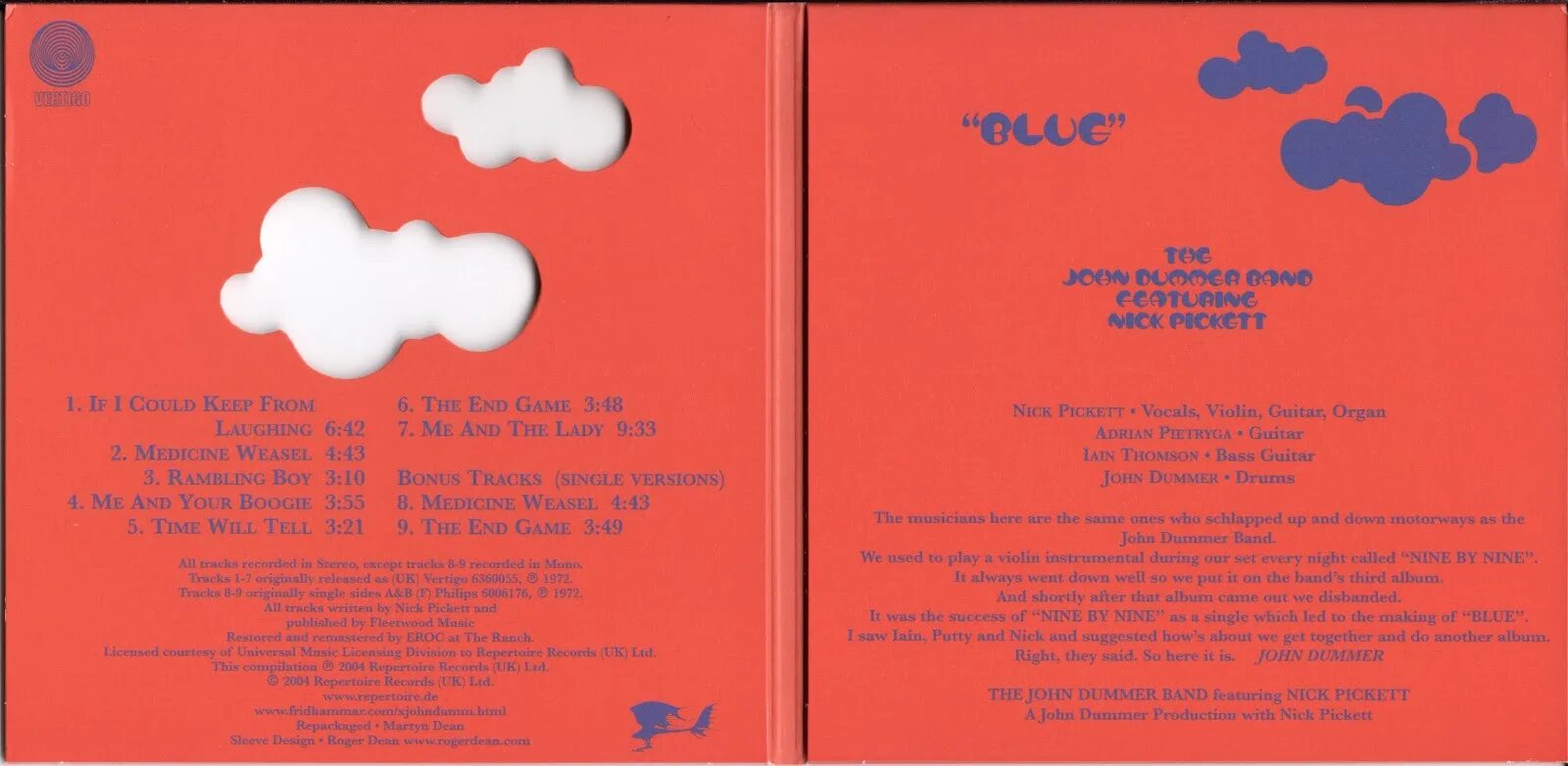 John Dummer Band - (1972) Blue. Bob Weir - 1972 - Ace (FLAC, 2004 Remaster). Думмер обложка. «Blue little Rose» группы anything Box (1993);. Viola перевод песни