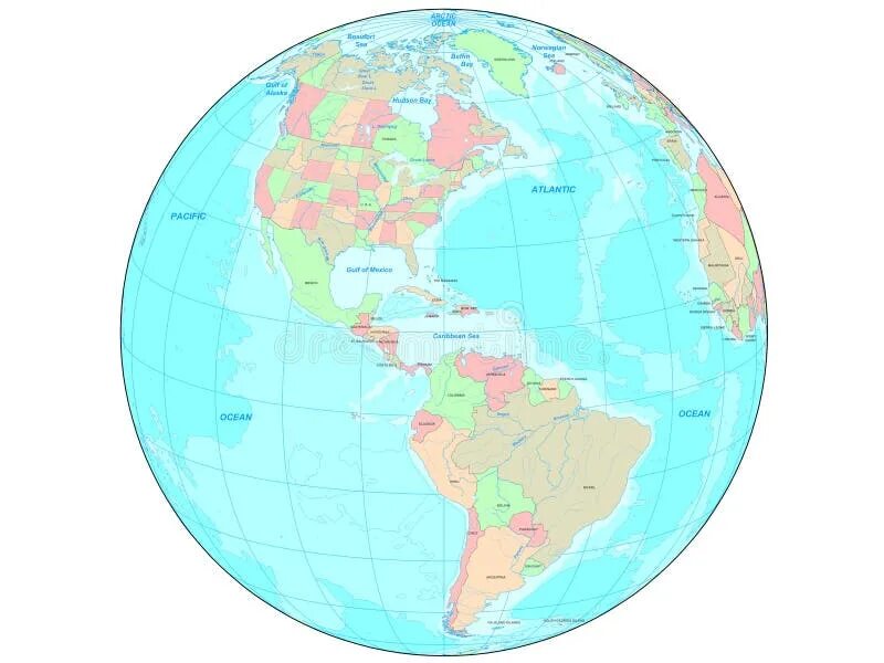 Сша полушарие. Карта США на глобусе. Америка на глобусе. Северная Америка на глобусе. Карта Америки на глобусе.