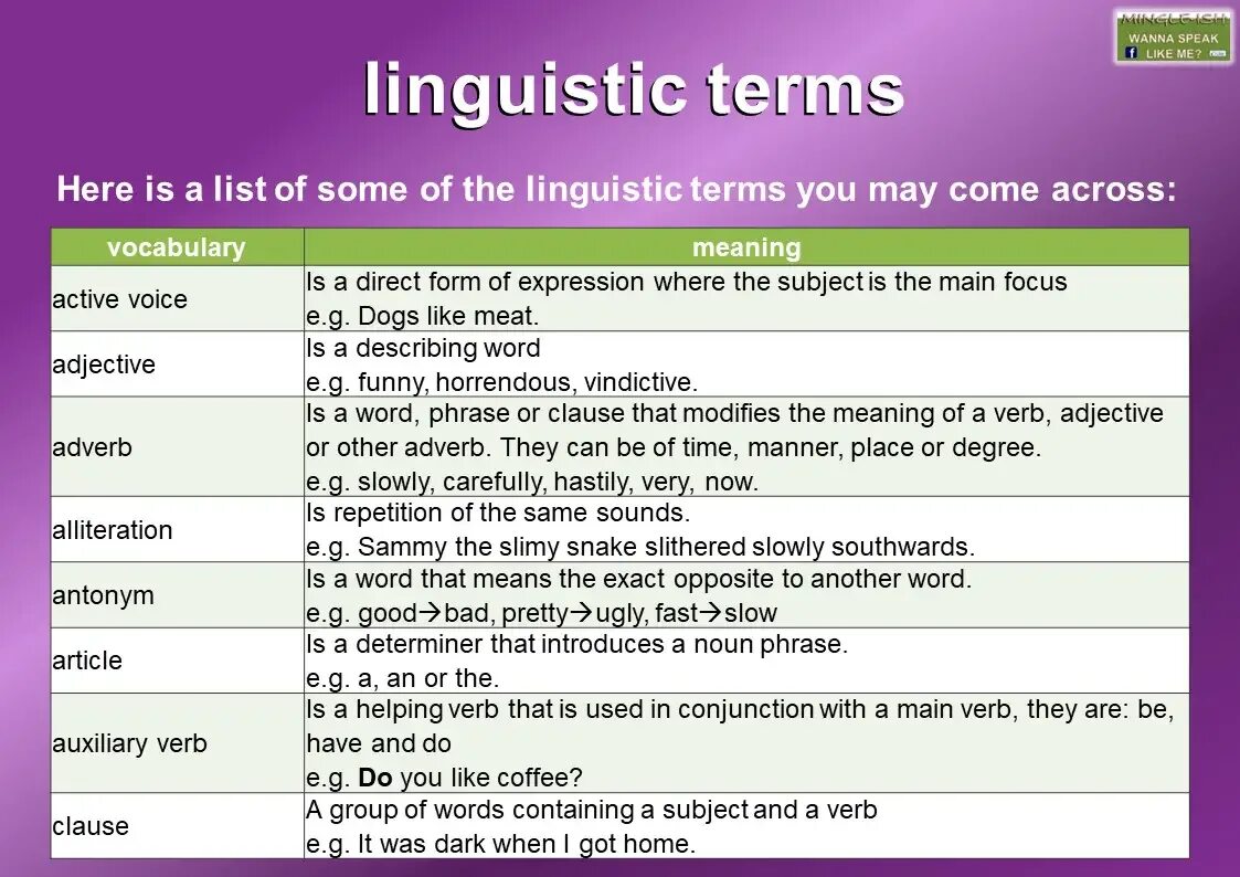 Linguistics terms. Glossary of Linguistic terms. Functions of terms in Linguistics. Basic Linguistic terms. Basic terms