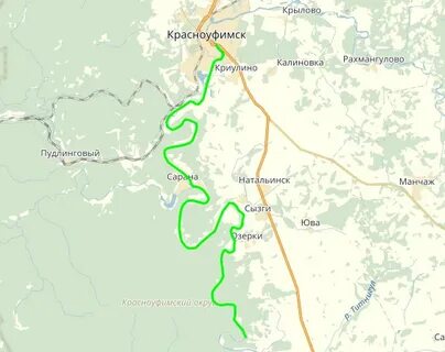 Где находится красноуфимск