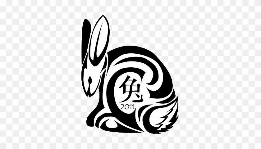 24 год год кролика. Кролик символ года. Восточный знак кролик. Кролик для тату знак. Знак символ года кролик.