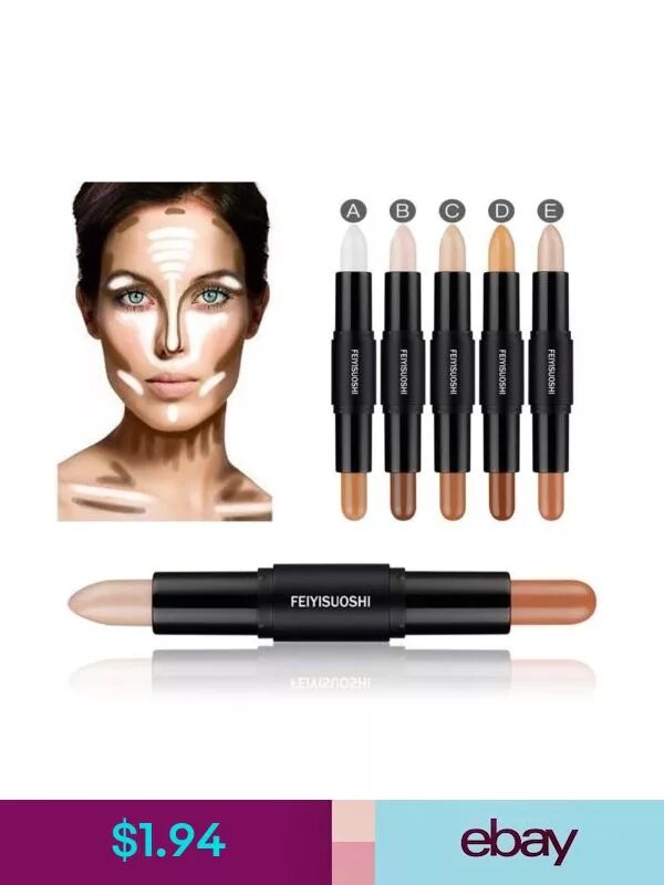 Highlighter contour