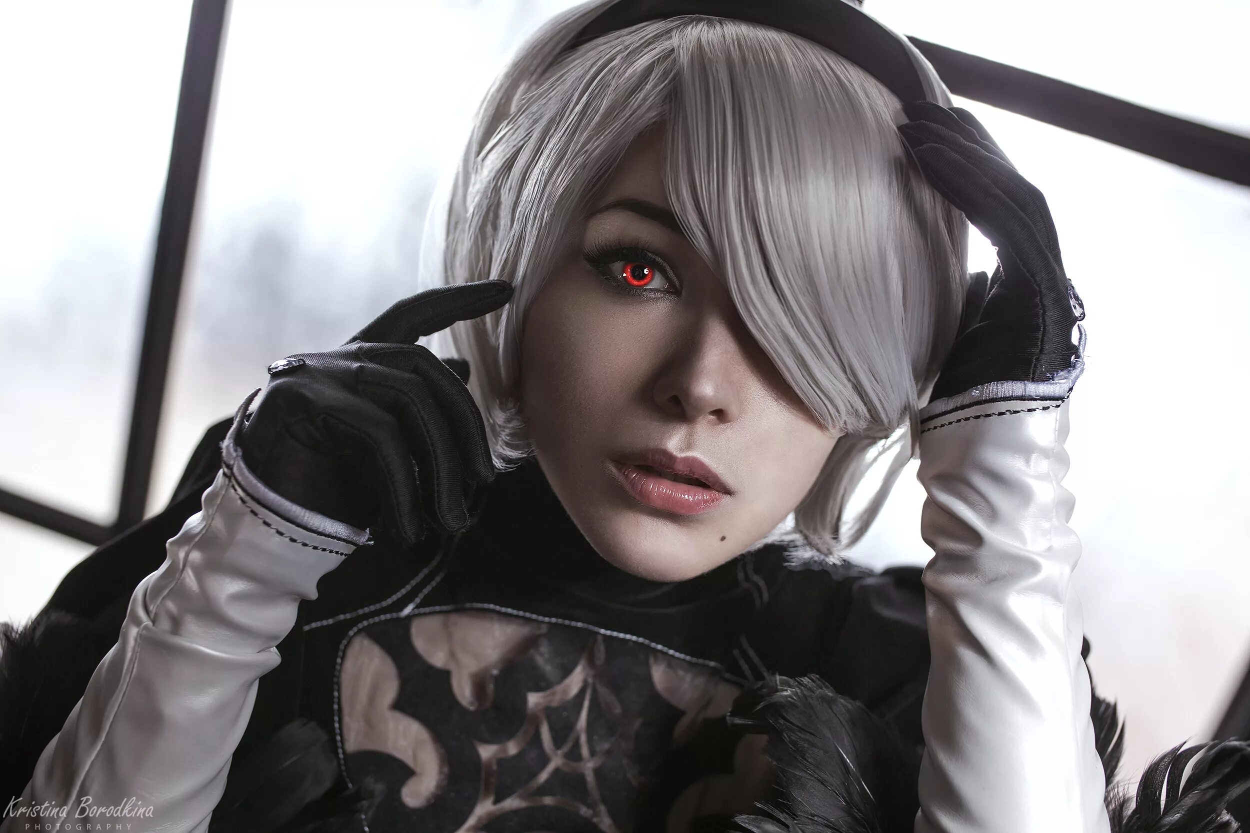 Ниер автомата 2b 18. 2b Cosplay Пирожникова. NIER Automata косплей. 2b NIER Automata игра.