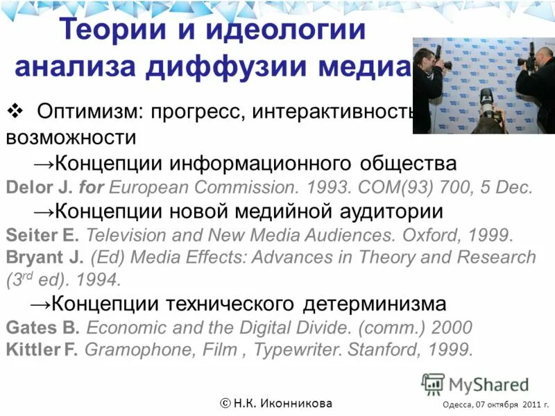 анализ идеологической