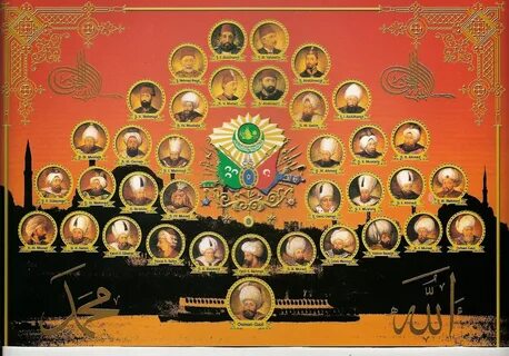 Династия султана сулеймана древо