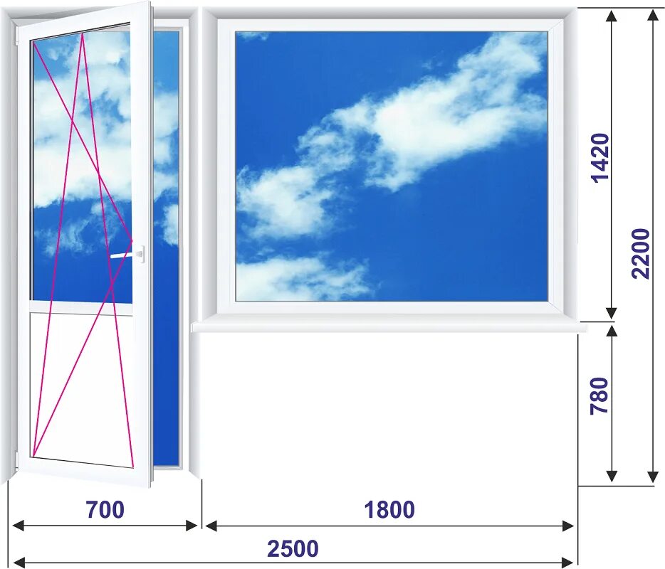 Размер окон на балконе. Пластиковый балконный блок размер 1900 ширина высота 2250 мм. Балконный блок ширина 1900 высота 2100. Стандартный балконный блок.