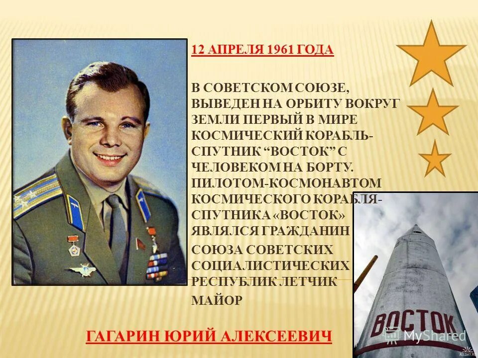 Кто был первым космонавтом в мире. 1961 Полет ю.а Гагарина в космос. 12 Апреля 1961 года (полет ю.а. Гагарина. Космонавт 1961 Гагарин. Гагарин 12 апреля 1961 года.