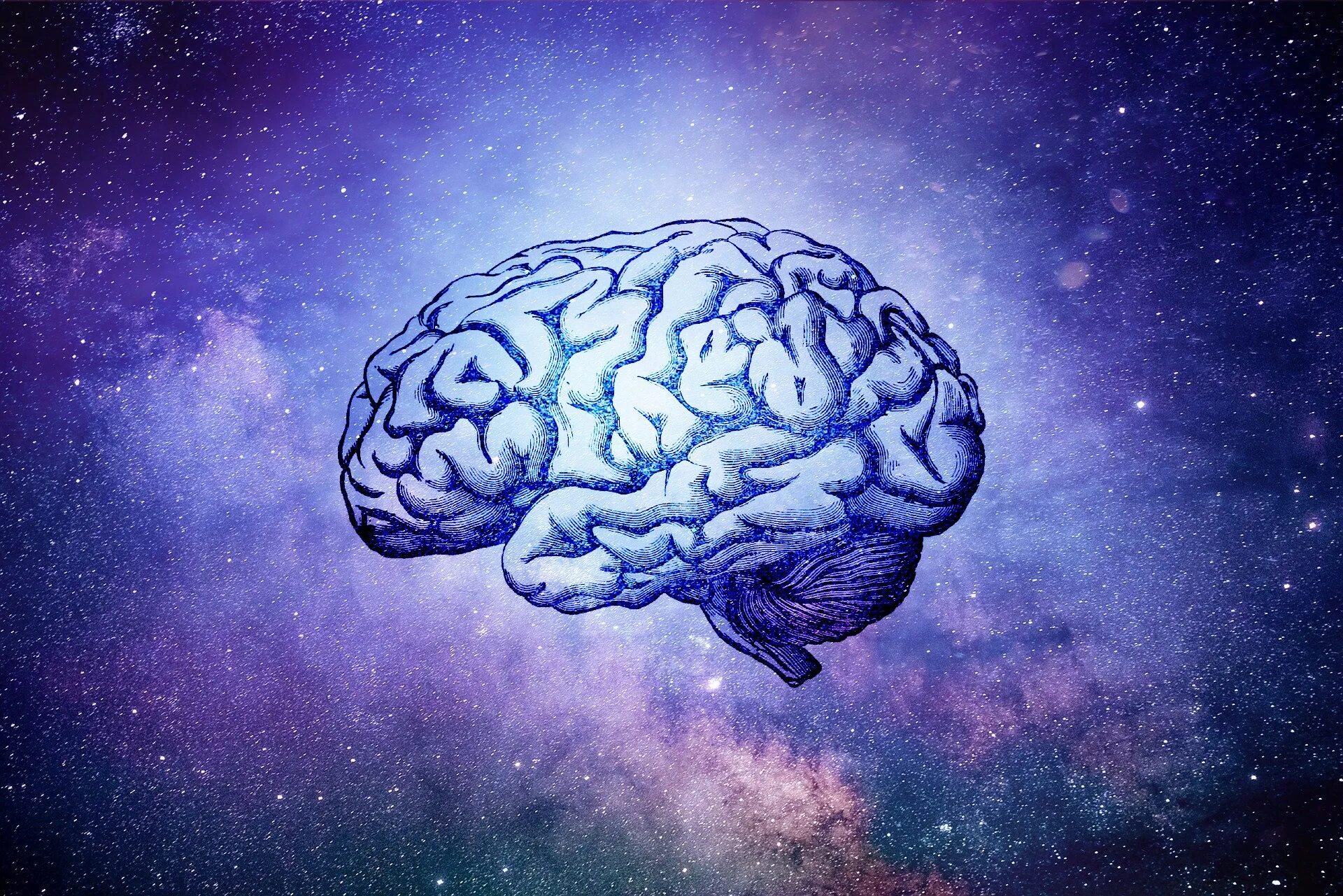 Мозг Больцмана. Мозг Вселенная. Сияющий мозг. Мозг Галактика.