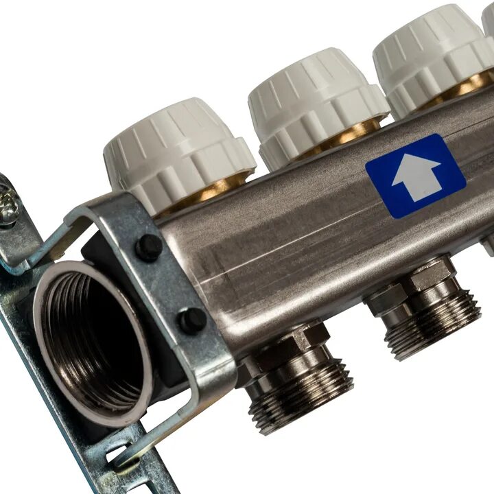 Stout коллектор из нержавеющей стали в сборе с расходомерами 5 вых. коллектор из нержавеющей стали в сборе. Wester коллектор теплого пола. Zl101-4 коллекторная группа с расходомерами 1" х 4 вых (нержавейка) zoll. коллектор из нержавеющей стали в сборе.