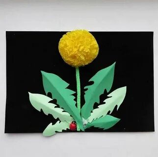 Одуванчик из дисков