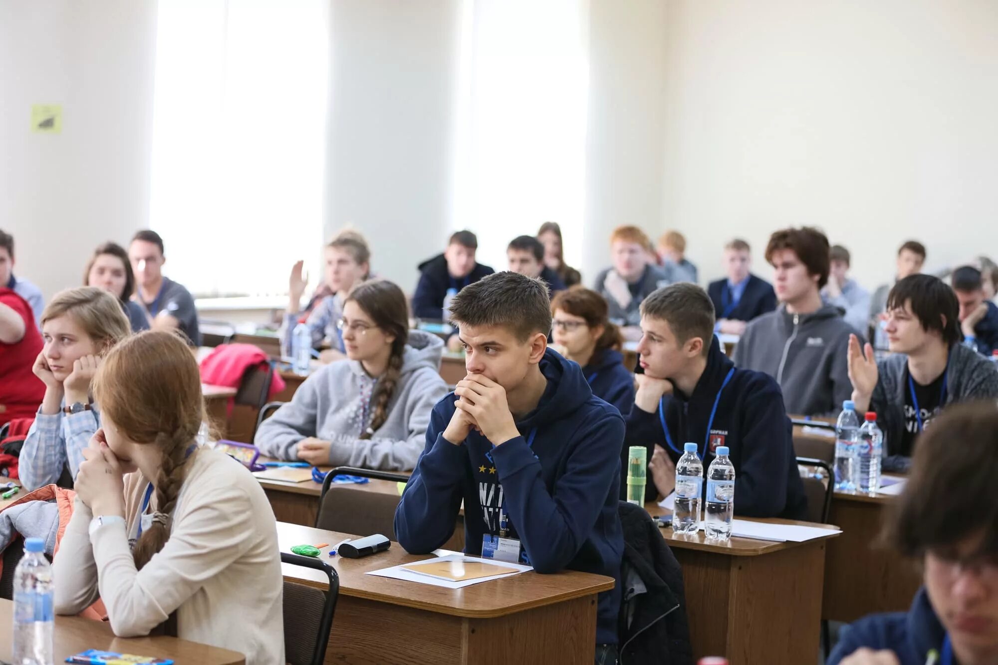 Всероссийская организация школьников. Кампус СПБГУ Михайловская дача. Старшеклассники.