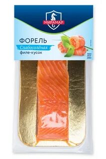 Форель слабосоленая филе кусок