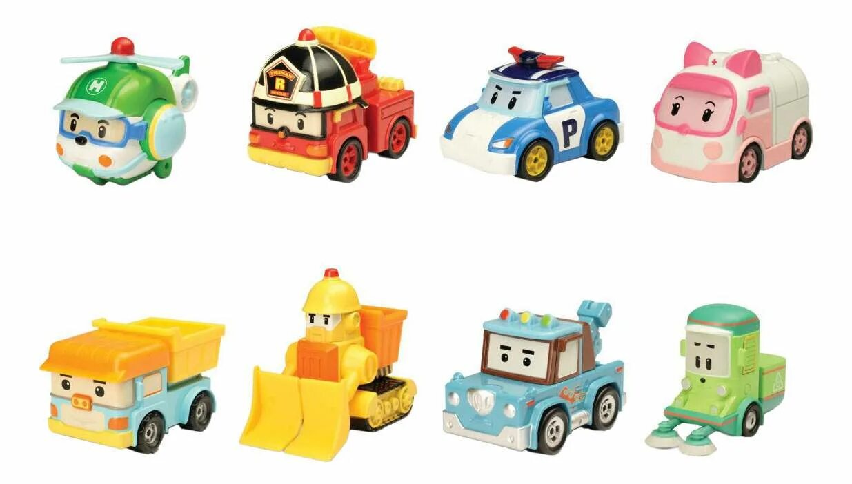 Набор фигурок ROBOCAR POLI 4 шт. на блистере купить в интернет-магазине ДЕТКИ